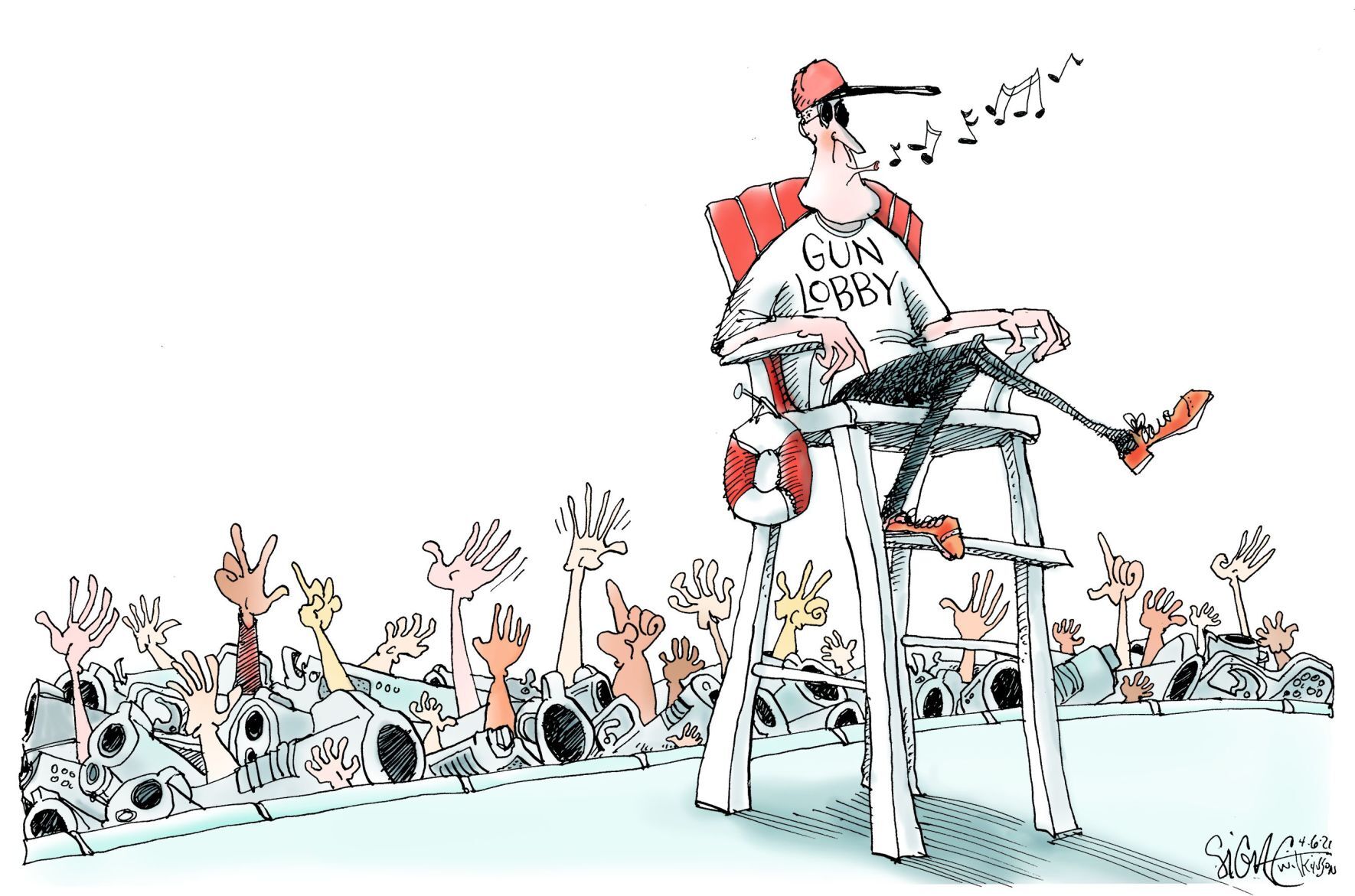Signe Wilkinson cartoon